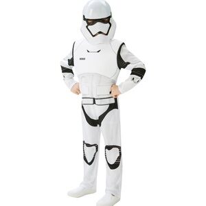 STAR WARS COSTUME KIDS STORM TROOPER WHITE NWT
